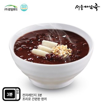 서울마님죽 [DO603][서울마님죽]엄마의맛! 든든한 아침식사 단팥죽500g*3봉