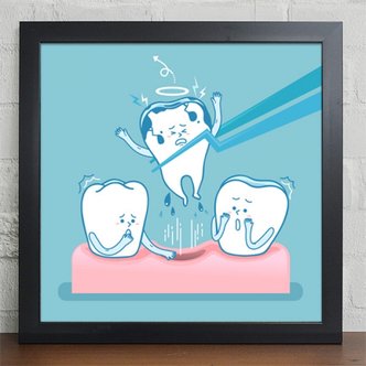 바보사랑 건강한치아관리 치과 인테리어액자