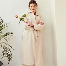 ROBE SINGLE TRENCH COAT_LIGHT BEIGE (S1853786)