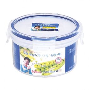 이지필림 밀폐용기 원형 쿨맥시2 6호 500ml X ( 4매입 )