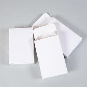 /갓샵 종이 카드 사각 케이스 상자 박스 9x5.8cm 무지 포장