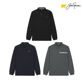 기모 카라 티셔츠 남성 3컬러 택1