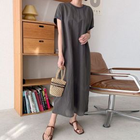 위너 바스락 롱 원피스 나일론 오버핏 여름 빅사이즈 임부복 R420_P421673972
