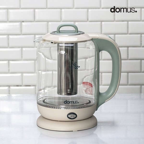 홈 아이분유 유리보온 티포트 1.7L 전기주전자 진기포트