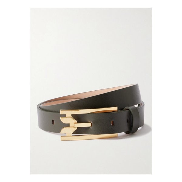 가죽 벨트 다크 올리브 46376663162913332