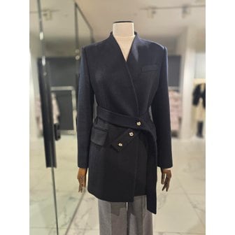 모조에스핀 [여주점] 노카라 벨티드 캐시미어 자켓_J244MSF406