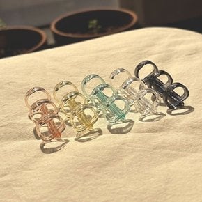 셀프 제본 바인더링 플라스틱 삼공링 3공 D링 O링 루즈링 바인더 제작 3단 재료 루즈리프