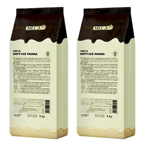 MEC3 맥쓰리 소프트 아이스 판나 파우더 1kg 2개세트