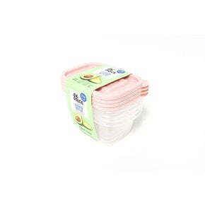 간편튼튼용기 직사각 높은형 750ml 4P