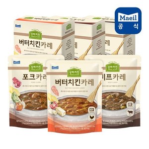 매일 [S] 상하키친카레 비프/포크/버터치킨 170g*3개입 2박스(총6팩)