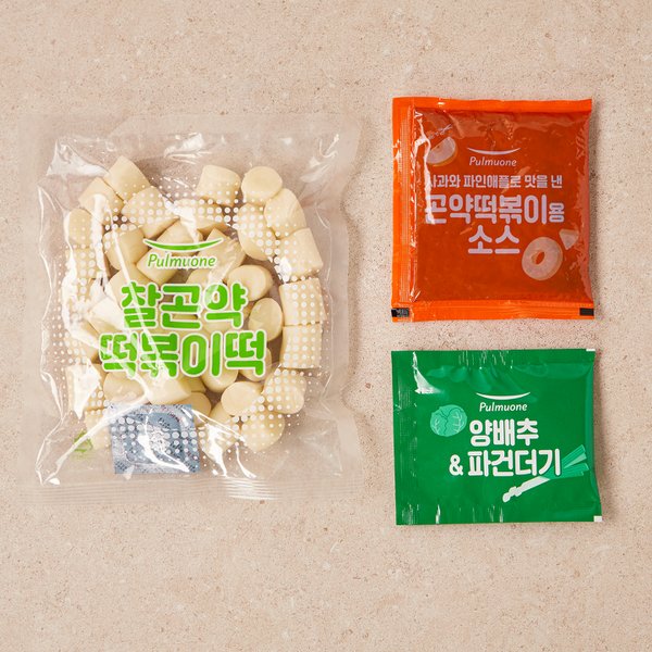 지구식단 찰곤약떡볶이2인 403.7g