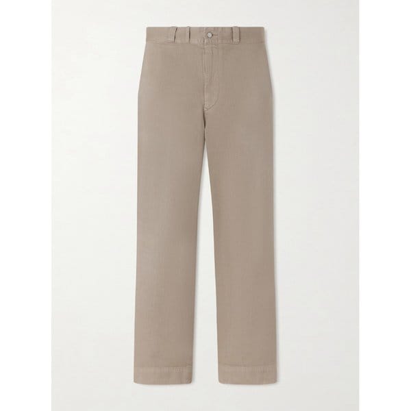 아프레쎄 와이드 코튼 트윌 팬츠 46376663162957197