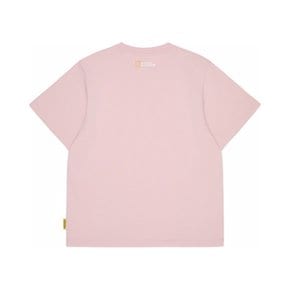 [26SS]K265UTS950 동물 실루엣 반팔 티셔츠 SILVER PINK