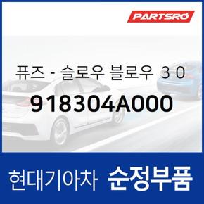 슬로우 블로우 퓨즈 0A (918304A000) 그랜저TG, 베르나, 쏘나타NF, 아반떼XD, 아반떼HD, 클릭, I30/I30CW, 그랜드 스타렉스, 베라크루즈, 투싼, 베르나 하이브리드, 아반떼 하이브리드, 리베로, 마이티, 뉴 파워트럭 4X2, 뉴 파워트럭 6X4,