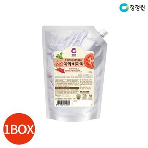 청정원 토마토와 레드페퍼 아라비아따 스파게티 소스 2kg x 5봉