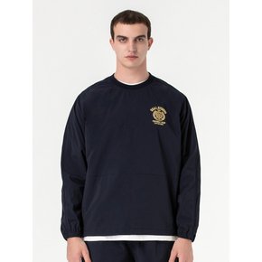 FC STRETCH NYLON WIND PULLOVER-DARK NAVY