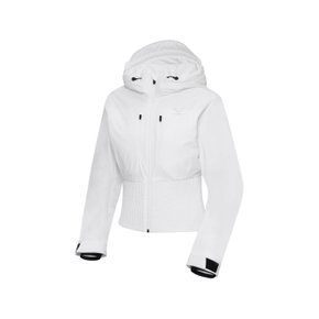 CRYSTAL 크리스탈 여성 스키 슈트_White YWW25171W2