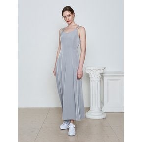 SILKY AND WIDE JUMP SUIT GRAY MTBBSJS00303