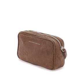 [MM6 메종 마르지엘라] Clutch Bags SB6WF0002 P6705 RUSTIC BROWN