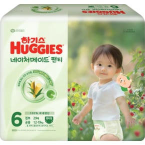 네이처메이드 팬티 6단계 공용 점보 29매