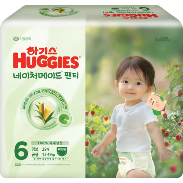 네이처메이드 팬티 6단계 공용 점보 29매