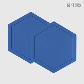 실리콘 육각냄비받침 2P 1세트