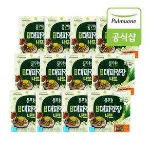 [생산직송]  특제대파간장나또 24팩(2팩x12개)