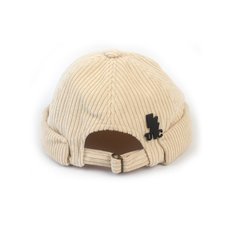 Corduroy Ivory Watch Cap 와치캡