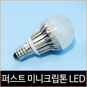 퍼스트 미니크립톤 램프 LED 4W 주광색 E14