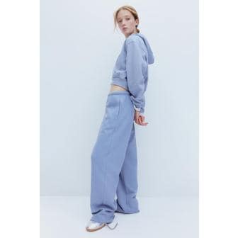 H&M 와이드 조거 팬츠 도브 블루 1199249037