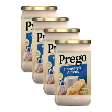  [해외직구] Prego 프레고 홈스타일 알프레도 파스타 소스 624g 4팩