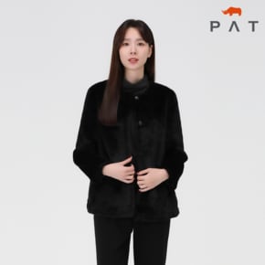 [PAT여성] 여성 에코퍼 라운드넥 자켓_MI81203