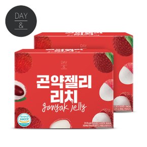 데이앤 리치 곤약젤리 130ml x 10포 2박스(총20팩)