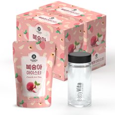 맥널티 복숭아 아이스티 190mL 20개입+아이스보틀