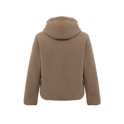 HUG 허그 남성 본딩 플리스 후드 자켓 Beige DMU26147E2 _2