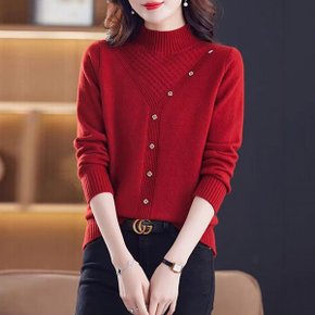 몽타르 반목 버튼니트 TP2310205_P350087099