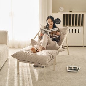 에이다 1인소파+소파 스툴 SET (크림/오트밀베이지)