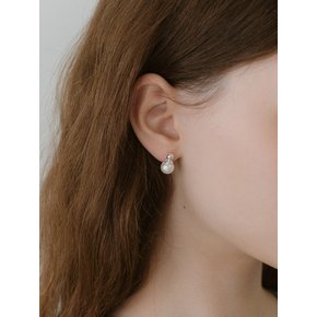 [Silver 925] Rice Pearl Earrings