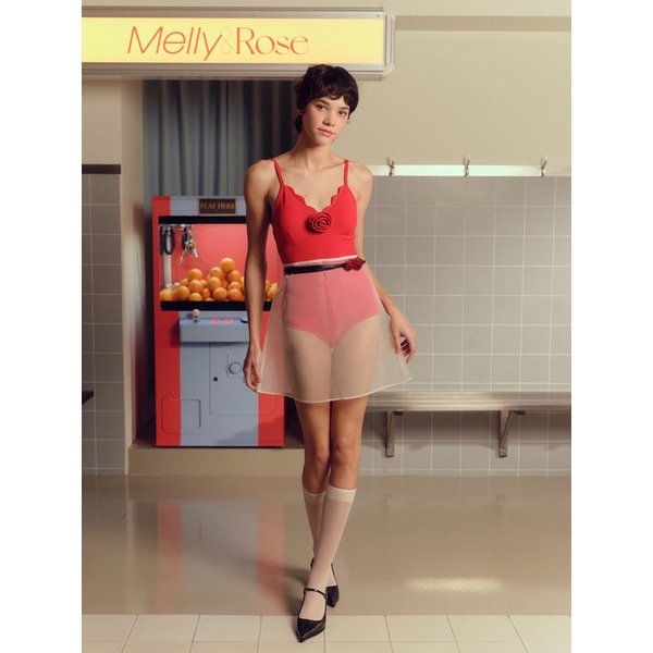 Corsage Wave One piece_RED(301946)