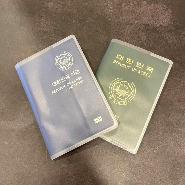 반투명 여권 여행 보관 여권케이스 (WFFVYQ9)