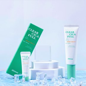 [무케] 디뮤_클리어 시카풀 선크림 50ml SPF 50+ 징크 무기자차 시카 병풀 산호보호