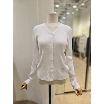 플라스틱아일랜드 [부산점] 슬림핏 골지변형 니트 가디건 (PR1KG00232)