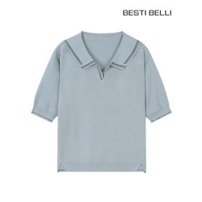 라인트리밍 오픈카라 풀오버 민트 BGUCF7960_P383905119