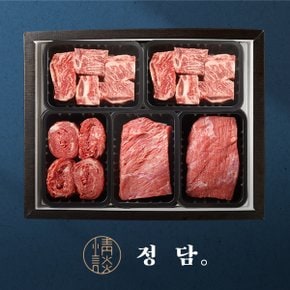 [SSG 정담][냉장.냉동/1+][농협횡성한우]갈비혼합세트6호 (찜갈비x2/불고기/국거리/장조림) / 2.7kg