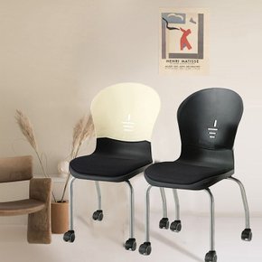 사무용 식탁 카페 업소용 바퀴 의자 (무료배송) SR5107