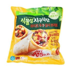 풀무원 식물성 지구식단 라이트 두부 살사 브리또 110g x 3개입 x 1개 87357