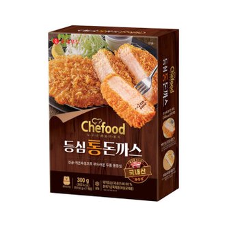  롯데 쉐푸드 등심 통돈까스 300g 2개