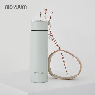 모윰 보온보냉 텀블러 LED 온도표시 스마트 분유보온병 350ml