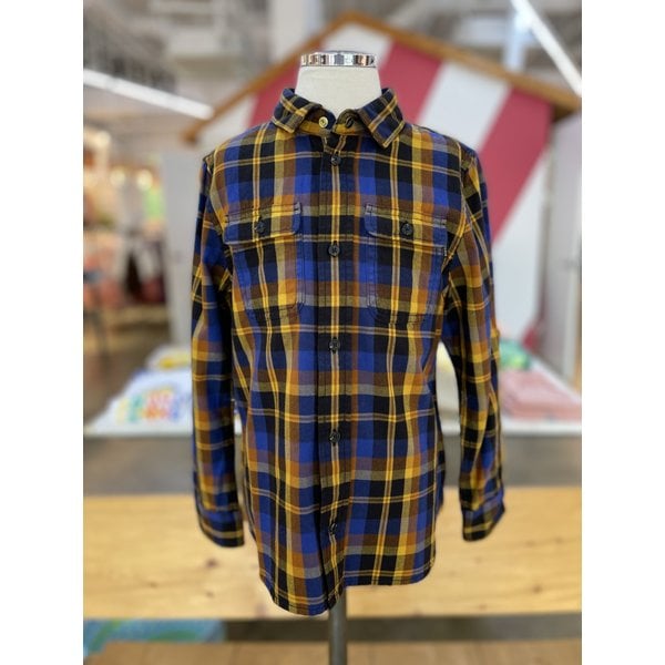 [여주점] (C)Yarn dyed check shirt(SH93-151394)(Brown)
