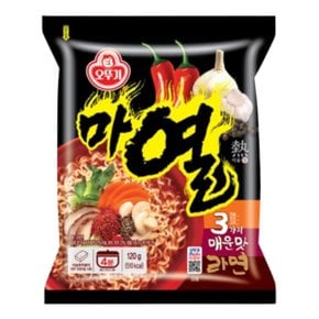 오뚜기 마열라면 120g x 20개